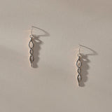 Serpent Earrings | Silver