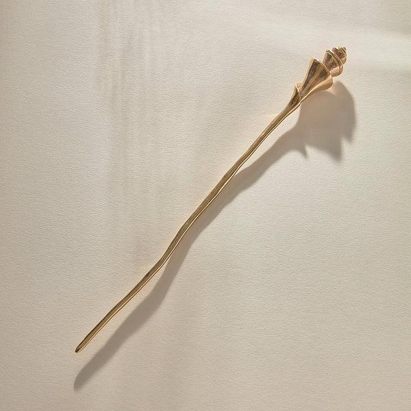 Neptune Hair Pin | Gold