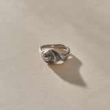 Neptune Shell Ring | Silver