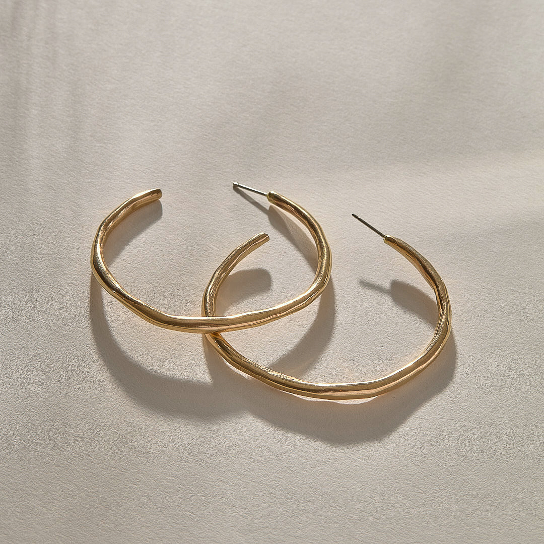 Paloma Hoops | Gold