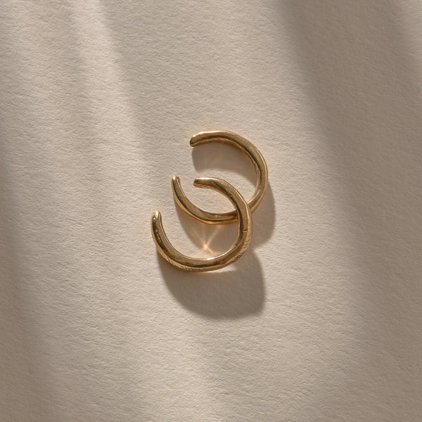 The Gold Padma Cuff Set