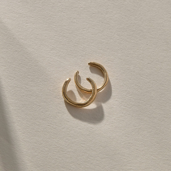 The Gold Padma Cuff Set