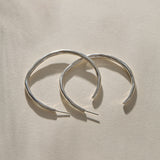 Paloma Hoops | Silver