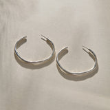 Paloma Hoops | Silver