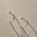 Paloma Hoops | Silver