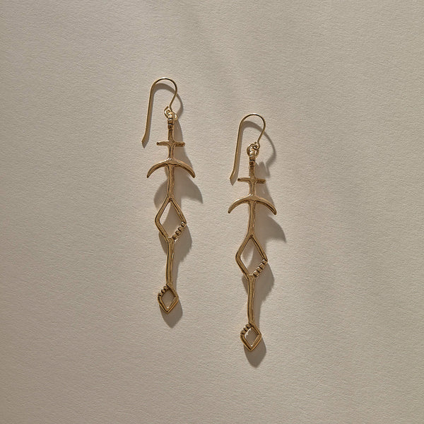 The Panah Amulet Earrings