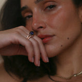 Umba Sapphire Signet Ring | OOAK