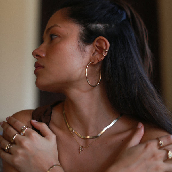 Paloma Hoops | Bronze