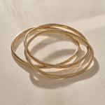 14k Gold Bangles by Catori Life 