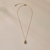 Scarab Amulet Necklace | Bronze