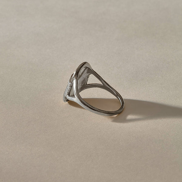The Silver Scarab Ring