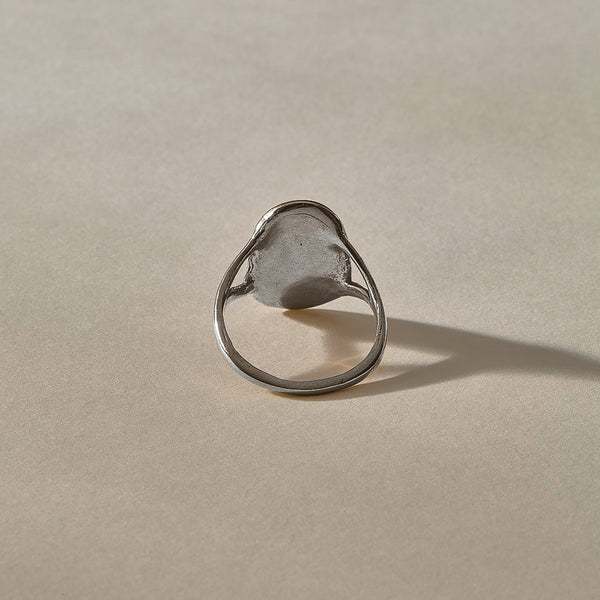 The Silver Scarab Ring