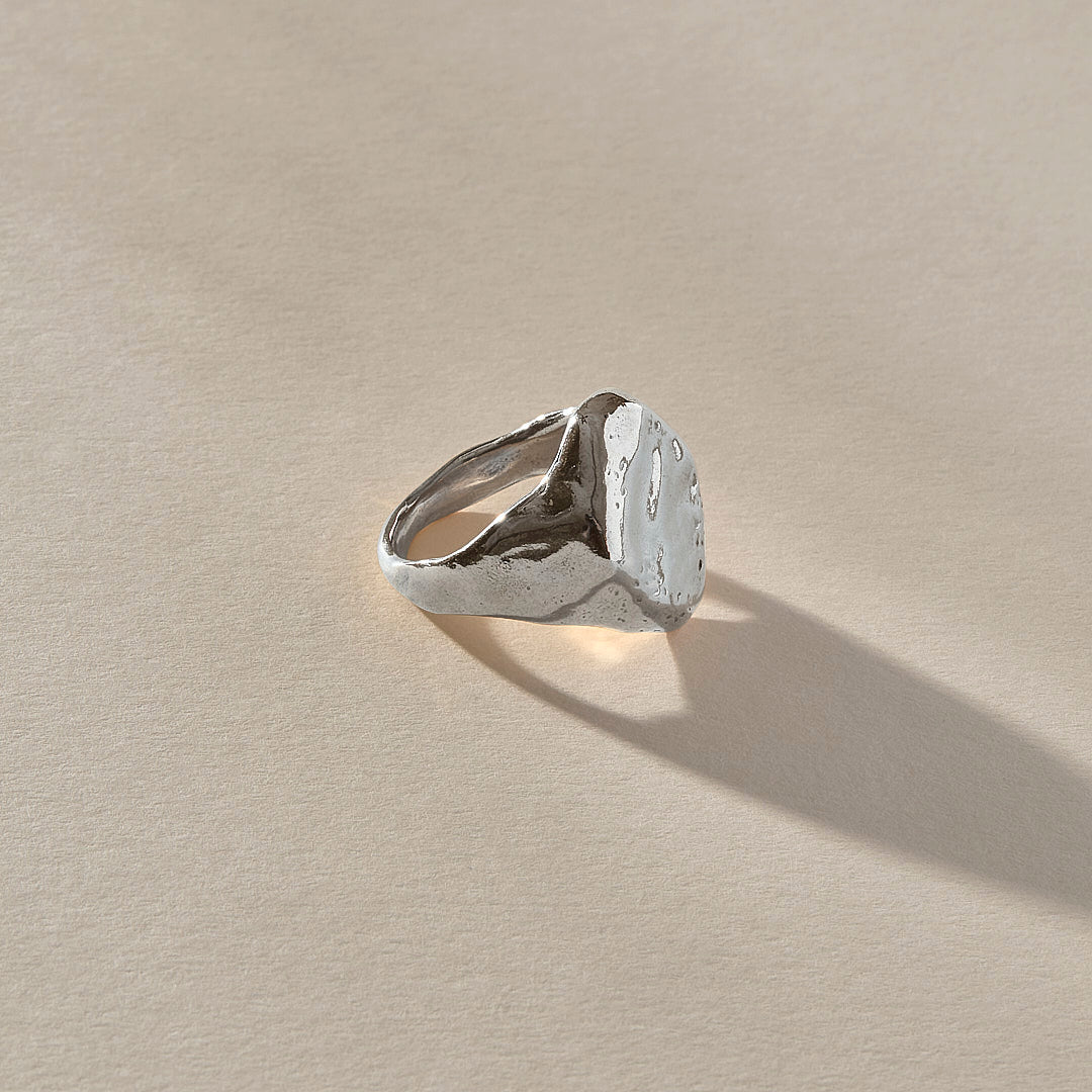 The Silver Heritage Signet Ring