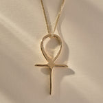 The Ankh by Catori Life  in solid gold.