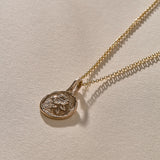 Wild Rose Necklace | Bronze