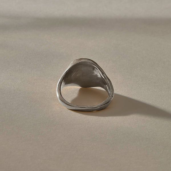 The Silver Wild Rose Ring
