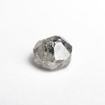 The 2.28ct polished raw Canadian diamond set in the Amara Ring, shown loose on a white background.
