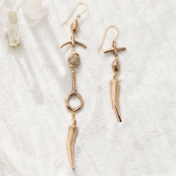 Gathering the Bones Earrings - Catori Life