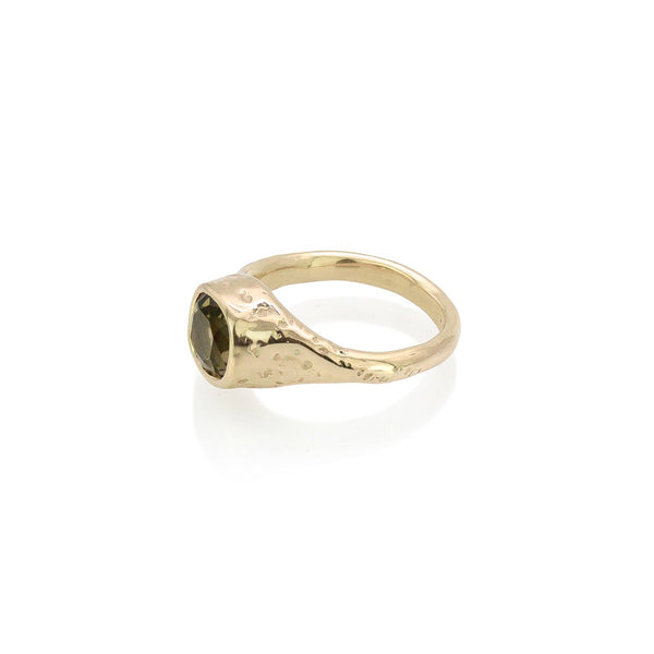Green Tourmaline Signet II - Catori Life