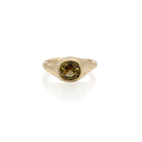 Green Tourmaline Signet II - Catori Life