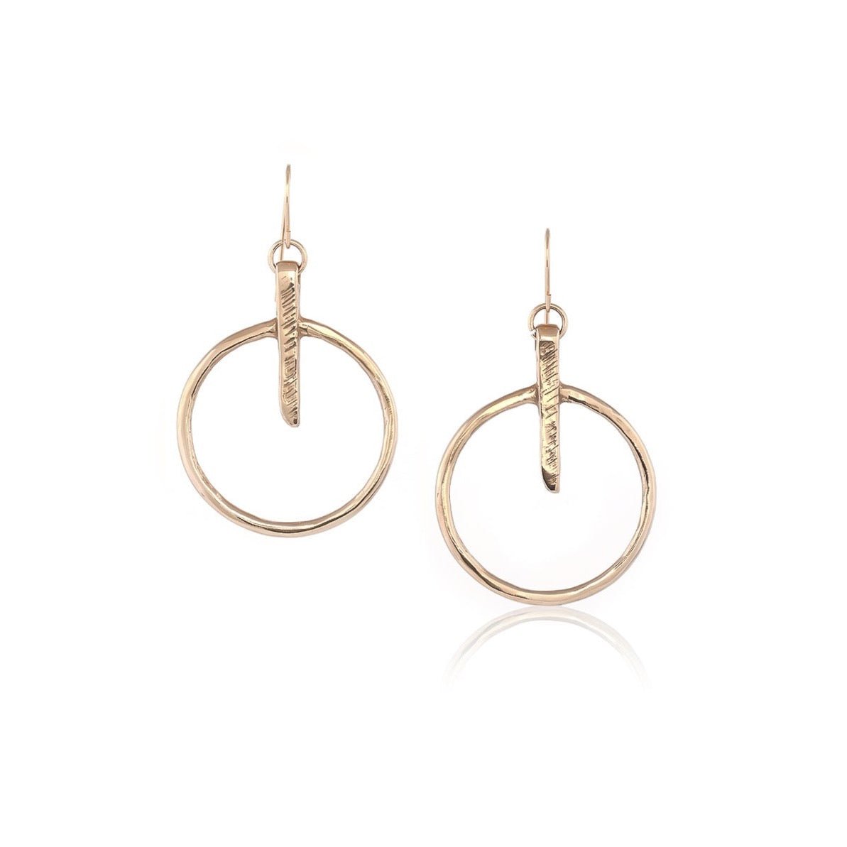 Henge Circle Earrings - Catori Life
