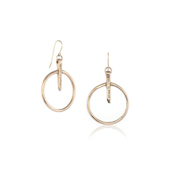 Henge Circle Earrings - Catori Life