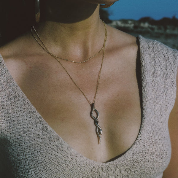 Serpent Amulet Necklace - Catori Life