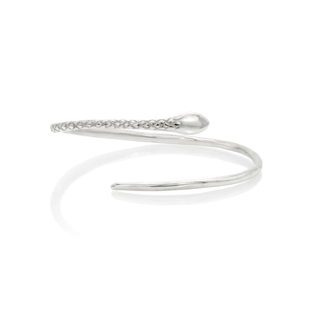 Elsa Peretti™ Snake bangle in sterling silver, small.