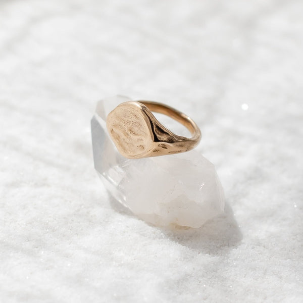 The Water Signet Ring - Catori Life